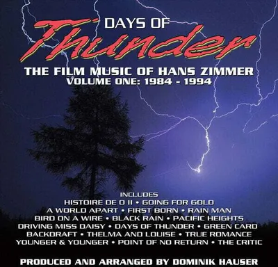 Zdjęcie produktu dla Hans Zimmer - Days of Thunder (CD)