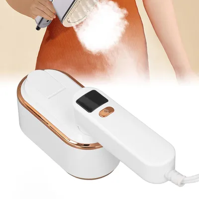 Produktbild von Dampfglätter Steamer, Reisebügeleisen Dampfbügeleisen 2in1 | 1200W, Keramik-Beschichtung, 3 Dampfstufen, Auto-Off, 150ml Tank, für Reise & Zuhause