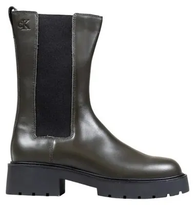 Immagine prodotto di Stivali in pelle grigia del marchio Calvin Klein Jeans