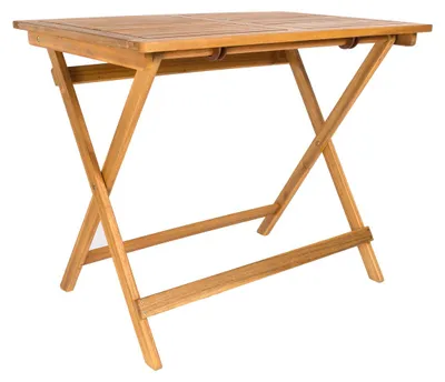 Produktbild von Balkontisch Akazie, ca. 80 x 60 x 74 cm, Klapptisch SKARA