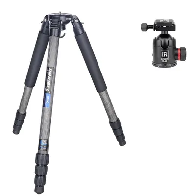 Produktbild von Professionelles Carbonfaser-Stativ, 20 kg Tragfähigkeit, leicht 1,8 kg , RT80C hinzufügen K44