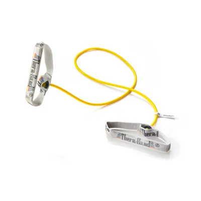 Produktbild von TheraBand Fitness-Tube "Bodytrainer mit Griffen", Gelb, Leicht