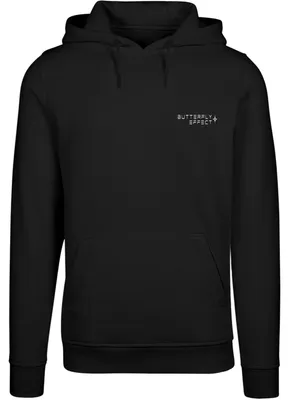 Produktbild von Mister Tee - "Butterfly Effect" Kapuzenpullover für Herren TN2347 (XXL) (Schwarz)
