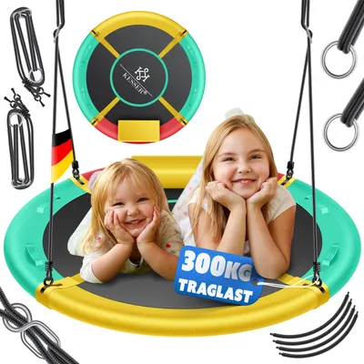 Produktbild von KESSER® Nestschaukel Tellerschaukel Hängeschaukel Rundschaukel
