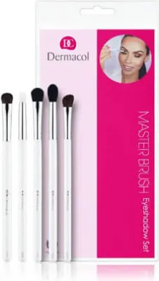 Produktbild von Kosmetikpinsel-Set mit Etui und Meisterpinsel (Lidschatten-Set)