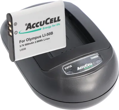 Produktbild von VW-VBX090 Akku und Ladegerät im Set von AccuCell
