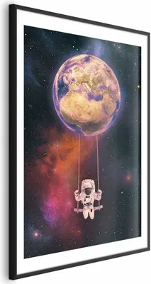 Produktbild von Posterpapier Poster - Cosmic Swing 29.7x42 cm Für Kinder n-C-0271-ao-a