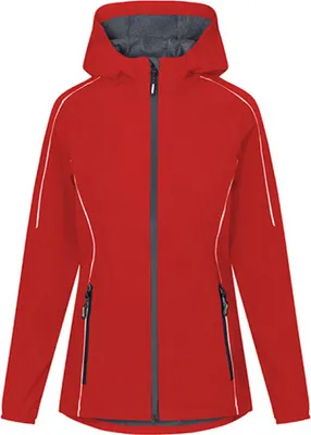 Produktbild von Leichte Softshell Jacke Damen, Rot, M