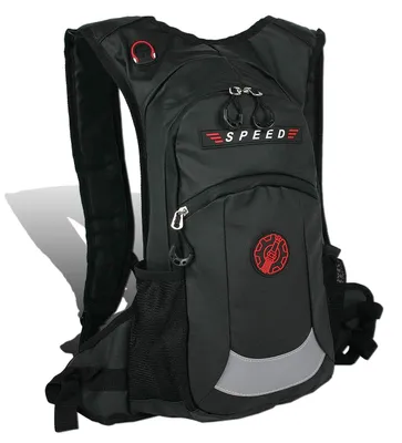 Produktbild von Bag Street wasserdichter schwarzer Motorradrucksack D2OTJ614S