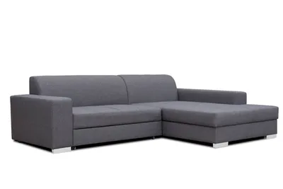 Produktbild von AX LIVING Sofa grau Milianni Wohnlandschaft L Form 260 cm R
