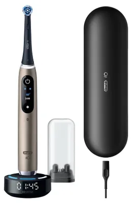 Zdjęcie produktu dla Elektryczna szczoteczka do zębów ORAL B IO 10 GOLD BLUETOOTH, ZŁOTA