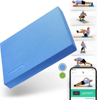 Produktbild von Famanu Balance Pad XXL Fitnesskissen - Schwarz
