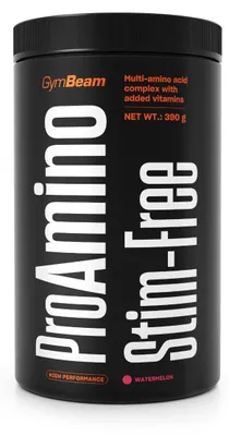 Produktbild von GymBeam - ProAMINO Stim-Free, 390 g, Wassermelone