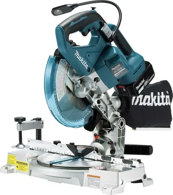Produktbild von Makita DLS600Z, Doppelte Fase, Lithium-Ion (Li-Ion), 5000 RPM, 52°, 52°, 46°