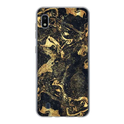 Produktbild von MuchoWow® Handyhülle Schutzhülle Hülle für Samsung Galaxy A10 Marmor - Luxus - Gold Silikon Softcase Handy Hülle - Schutzhülle