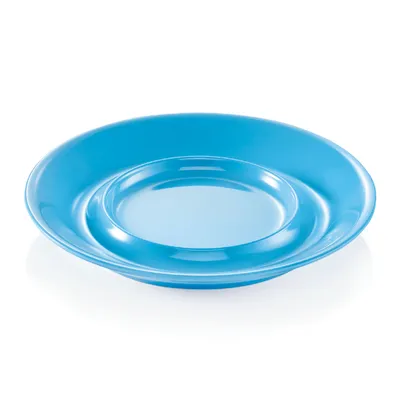 Produktbild von Campingbecher Untertasse SUMMER - Melamin - D: 14,5cm - blau