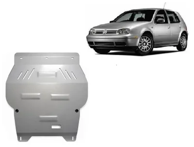 Produktbild von Aluminium Unterfahrschutz für Motor und Getriebe für den Volkswagen Golf