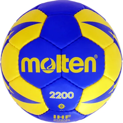 Produktbild von Molten Handball Trainingsball Blau/Gelb 0