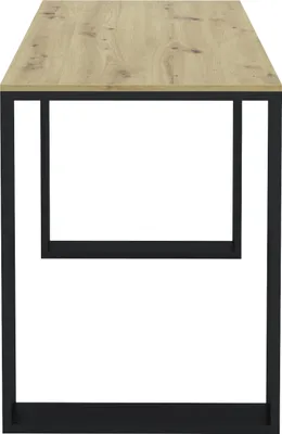Produktbild von AKKE Artisan Eiche LOFT Tisch mit schwarze beine LxBxH: 100x60x75 cm