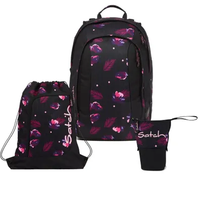Produktbild von Satch Air Mystic Nights Schulrucksack Set 3tlg.