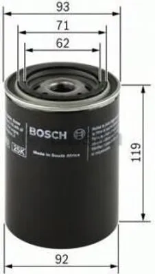 Image de Bosch Ölfilter 0 451 451 103 278