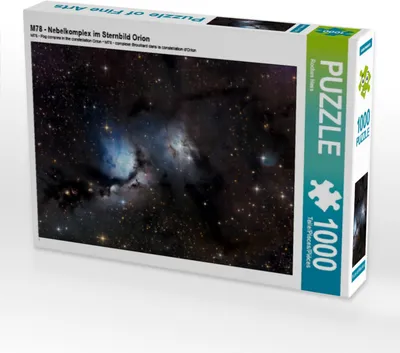 Produktbild von Calvendo M78 - Nebelkomplex im Sternbild Orion 1000 Teile Puzzle quer 640x480mm, Hess Rochus; 7433411