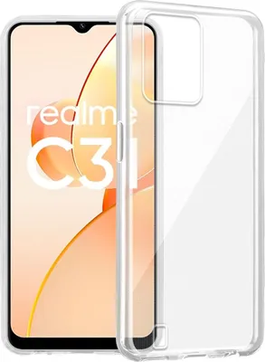 Immagine prodotto di Cadorabo cover per Realme C31 cover protettiva in TPU trasparente custodia in silicone cover case