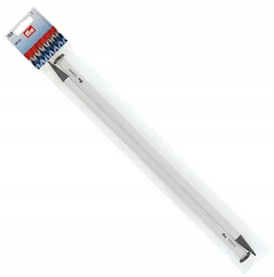 Image de Aiguilles à tricoter pour vestes PRYM en plastique, 40 cm, Ø 12,00 mm, grises