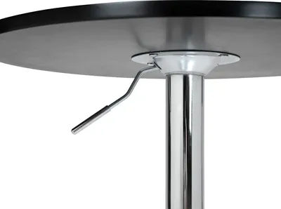 Produktbild von Stehtisch HLO-CP5 rund schwarz