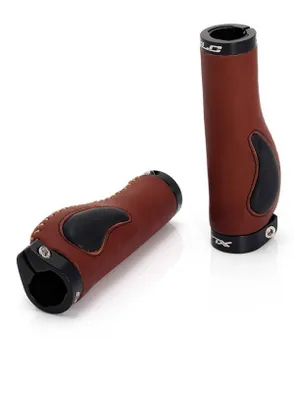 Obrázok produktu pre Gripy XLC GR-S32 135/92 mm, hnedé/čierne, korková zmes