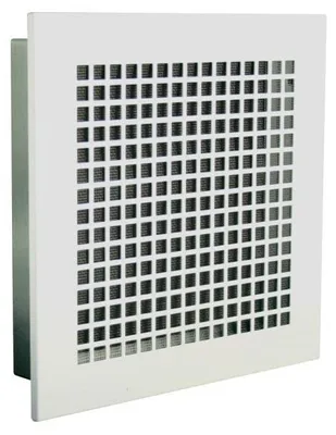 Produktbild von MARLEY Lüftungsgitter Metall 235x235 Weiß