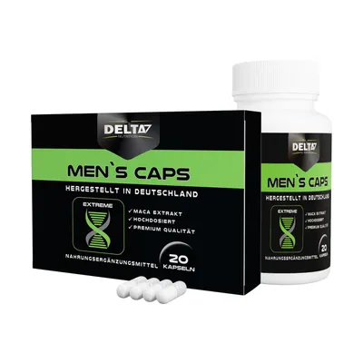 Produktbild von Men’s Caps | Mit l Arginin, Zink & Maca