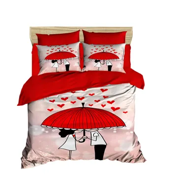 Produktbild von L'Essentiel Linge de Maison, 207, King-Size-Bettbezug-Set (FR), 100 % POLYESTER-MICROSATIN, Weiß, 240 x 220 cm