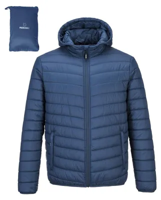Produktbild von Wintermantel Winterjacke Steppjacke - Herren - Wasserdicht - Gefüttert - Schwarz