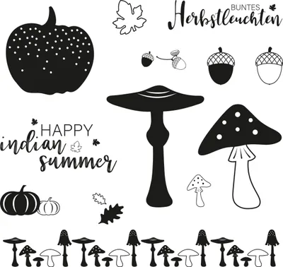 Produktbild von Clear Stamps "Herbstleuchten"