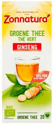 Obrázek produktu pro Zonnaturagreen Tea Ginseng(20 kusů)