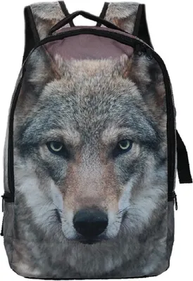 Produktbild von Rucksack Wolf,  42x28x12 cm, Tier Tiere Waldtiere Eyecatcher Rucksäcke Tasche Taschen Wölfe