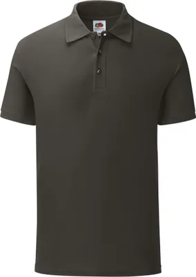 Produktbild von Fruit Of The Loom Herren Iconic Pique Polo Shirt PC3571 (XL) (Hell Graphit)