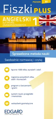 Obrázok produktu pre Angielski Fiszki PLUS dla średnio zaawansowanych 1