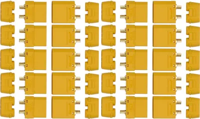 Produktbild von 10 Paar XT90 H Stecker/Buchse (male/female) 4,5 mm