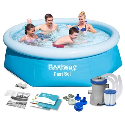 Immagine prodotto di Piscina per bambini da giardino 244 x 66 cm set 9in1 Bestway 57268