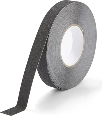 Produktbild von Anti Slip Griffband Schwarz 25 mm x 18.3 m x - Schwarz - Anti - Rutsch - Polyvinyl chloride (PVC) - 0,95 mm - In - & Outdoor - Nutzung - 3401002500060NUA