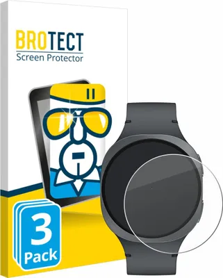 Produktbild von 3x BROTECT Schutzglas für Samsung Galaxy Watch 8 (40 mm) Displayschutz 9H Glas klar transparent