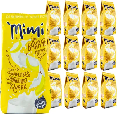 Produktbild von Mimi Milchmix Banane Getränkepulver 24 x 400g Milchlösliches Milchmixgetränke