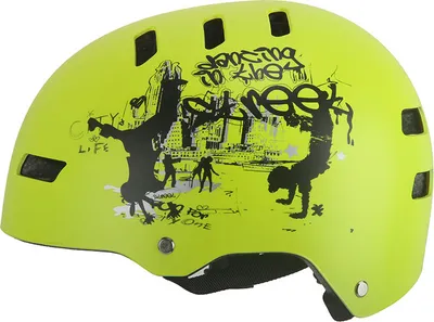 Produktbild von Fahrradhelm AERO Street gelb matt Größe S