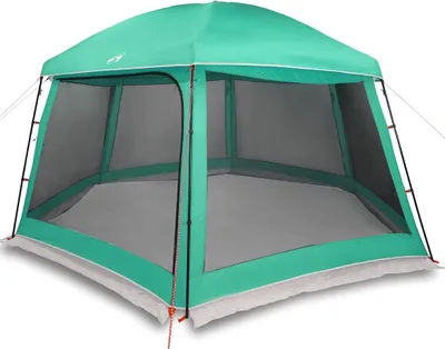 Immagine prodotto di vidaXL Tenda da piscina con telo rimovibile Pareti in rete Verde mare 512x458cm