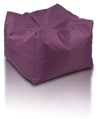 Produktbild von Ecopuf Sitzsack für den Außenbereich, aus Polyester, Wasserdicht, Violett Nc5