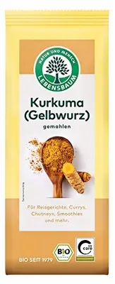 Obrázok produktu pre MLETÁ KURKUMA 50 g - LEBENSBAUM