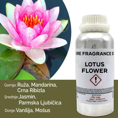 Productafbeelding van Lotusbloem Pure Geurolie - 500 ml
