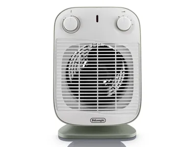 Obrázok produktu pre De’Longhi HFS50B20.GR, Elektrický ohrievač s ventilátorom, IP21, Vnútorný, Stôl, Podlaha, Tabuľka, Zelená, Biela, Otočné